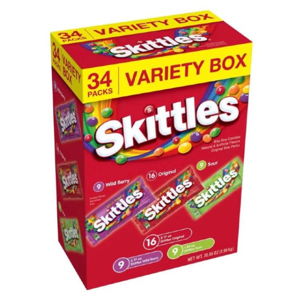 Product of Skittles Variety Pack 34 Ct. For Discount