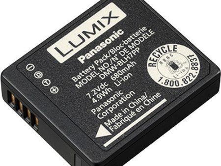 Panasonic DMW-BLH7E Rechargeable Lithium-Ion Battery Pack (7.2V, 680mAh) Sale