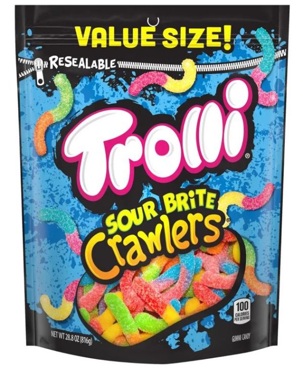 Trolli Sour Brite Crawlers Gummy Worms Sale