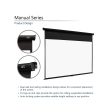 Elite Screens Manual Series, 120-INCH 16:9, Pull Down Manual Projector Screen with AUTO LOCK, Movie Home Theater 8K   4K Ultra HD 3D Ready Online Hot Sale