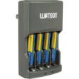 Watson - 4-Hour Rapid Charger with 4 AAA NiMH Rechargeable Batteries Supply