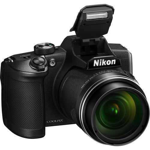 Nikon COOLPIX B600 Digital Camera (Black) with 2X 32GB Memory Cards Starter Package on Sale