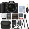 Nikon COOLPIX B600 Digital Camera (Black) with 16GB Memory Card Starter Package Online Sale