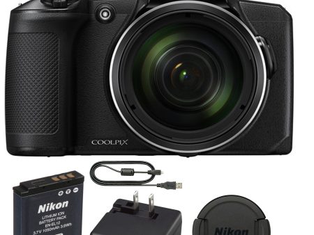 Nikon COOLPIX B600 Digital Camera (Black) USA For Discount