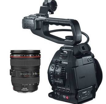 Canon EOS C100 Cinema EOS Camera w Canon 24-105mm lens Supply