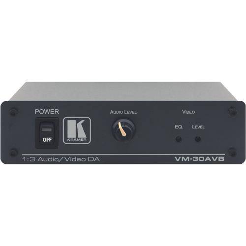 Kramer VM-30AVB Composite Video & Stereo Audio Distr. Amplifier For Discount