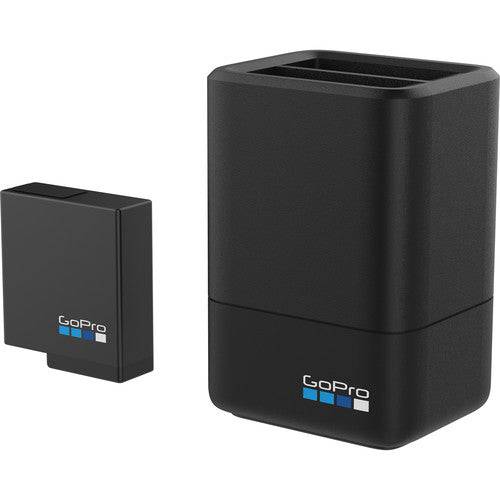 GoPro Dual Battery Charger with Battery for HERO5 HERO6 Black For Sale