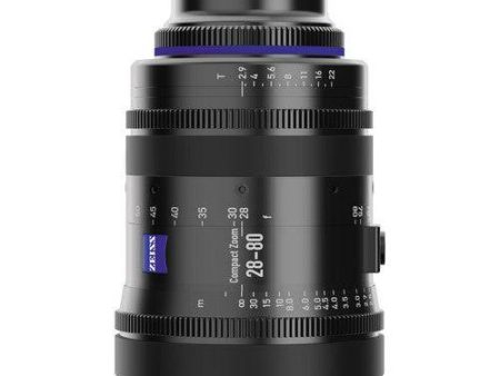 Zeiss 28-80mm T2.9 Compact Zoom CZ.2 Lens (EF Mount) Online Sale