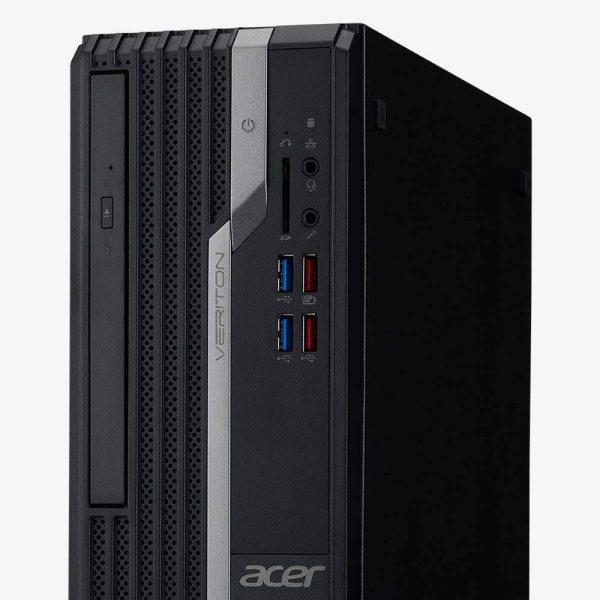 Acer Veriton X4 VX4665G SFF Desktop - Intel Core i5-9400 2.9GHz - 8GB RAM - 256GB SSD - DVD-RW - WiFi + Bluetooth 5.0 - Windows 10 Pro Online Hot Sale