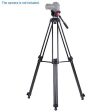 NJA Professional Video Tripod System-67 Inch Professional Heavy Duty Aluminum Tripod For Sale