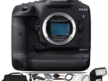 Canon EOS-1D X Mark III DSLR Camera (Body Only) with 64GB Premium Bundle Online