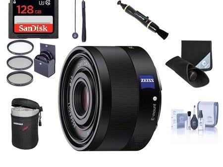 Sony Sonnar T* FE 35mm f 2.8 ZA Lens w  128GB filter kit Bundle Online now