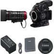 Canon EOS C100 Mark II Body with Canon CN-E 70-200mm T4.4 Cine Zoom Lens Online