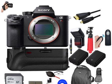 Sony Alpha a7R IV Mirrorless Digital Camera (Body Only) with Dual Battery | Battery Grip | 128GB Pro Memory Supreme Bundle Online now