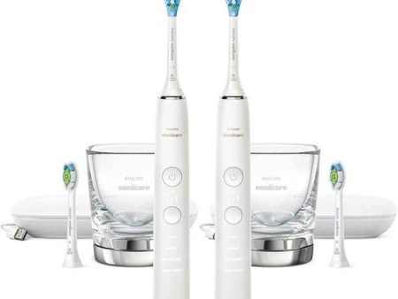 Philips Sonicare DiamondClean Connected Rechargeable Toothbrush 2 pack White White Online Hot Sale