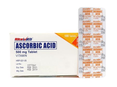 Ritemed Ascorbic Acid 500mg Tablet (10 tablets) Discount