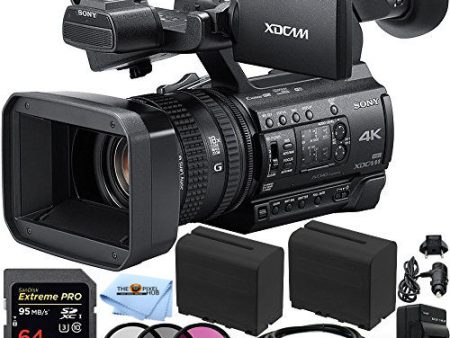 Sony PXW-Z150 4K XDCAM Camcorder 64GB Starter Essential Bundle Fashion