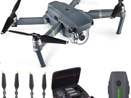 DJI Mavic Pro Mini Portable Drones Quadcopter (Renewed) Starter Bundle Online now