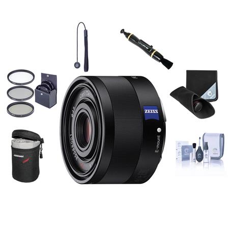 Sony Sonnar T* FE 35mm f 2.8 ZA Lens w  filter kit Bundle Cheap