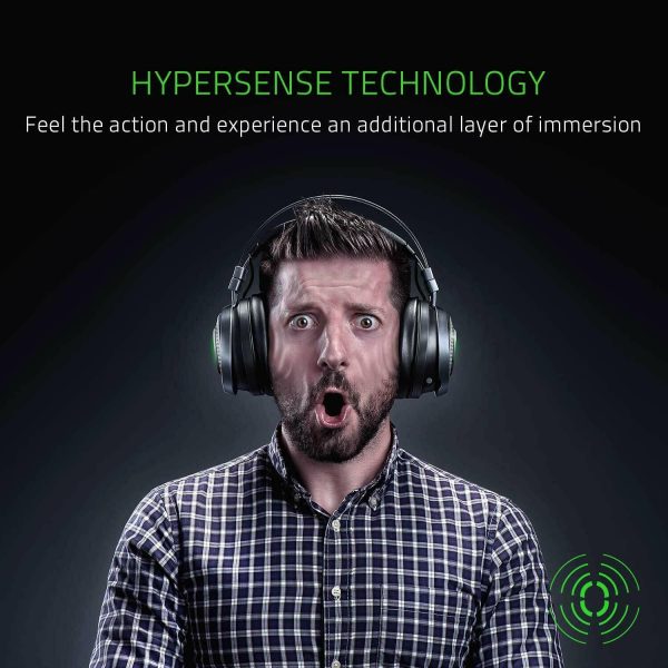 Razer Nari Ultimate Wireless PC Gaming Headset - THX Audio - Razer HyperSense Cheap