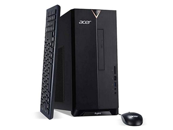 Acer Aspire TC-895-UA91 Desktop - Intel Core i3-10100 3.6GHz - 8GB RAM - 512GB NVMe SSD - DVD-RW - WiFi + Bluetooth - Windows 10 Home For Sale