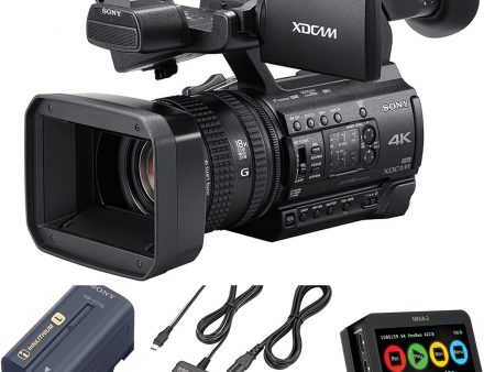 Sony PXW-Z150 4K XDCAM Camcorder Atomos Ninja- 2 Starter Bundle Cheap