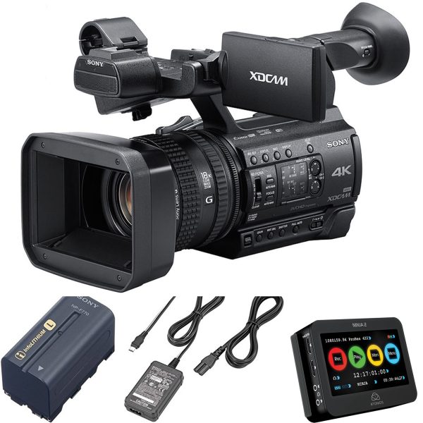 Sony PXW-Z150 4K XDCAM Camcorder Atomos Ninja- 2 Starter Bundle Cheap