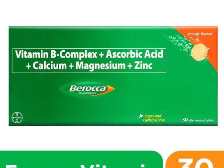 Berocca Orange Energy Vitamins Effervescent (30 tablets) For Discount