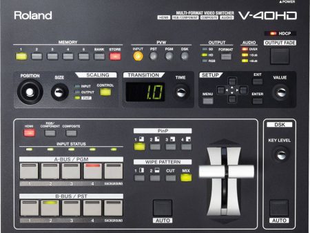 Roland V-40HD Multi-Format Video Switcher Supply