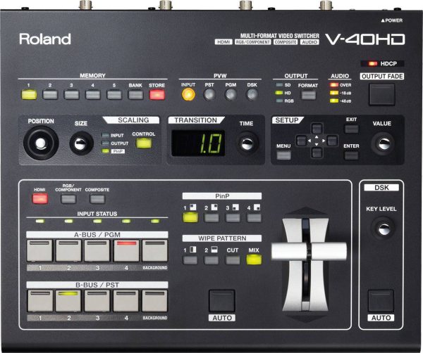 Roland V-40HD Multi-Format Video Switcher Supply