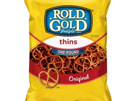 Rold Gold Pretzels, Classic Thins 453grs Hot on Sale