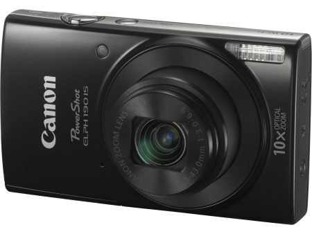 Canon PowerShot ELPH 190 IS Digital Camera (Black) Cheap