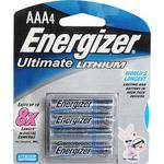 Energizer - Ultimate Lithium AAA Batteries - 4 Pack Fashion