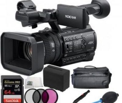 Sony PXW-Z150 4K XDCAM Camcorder 11PC Bundle For Discount