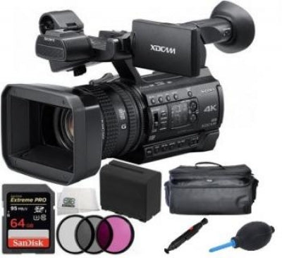 Sony PXW-Z150 4K XDCAM Camcorder 11PC Bundle For Discount