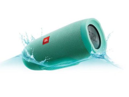 JBL Charge 3 Portable Bluetooth Stereo Speaker (Teal) Online Sale