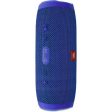 JBL Charge 3 Portable Bluetooth Stereo Speaker (Blue) For Discount