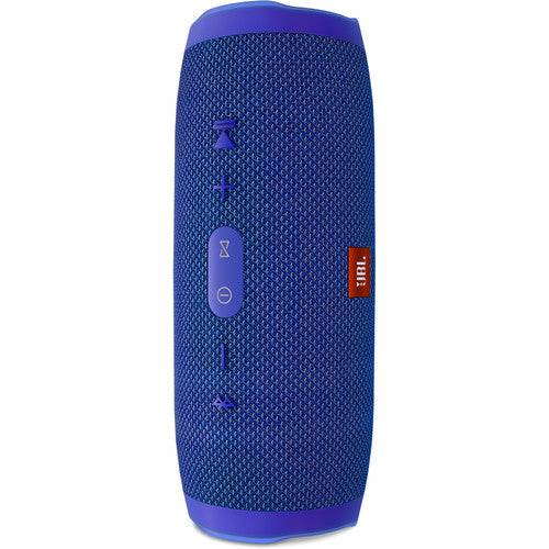 JBL Charge 3 Portable Bluetooth Stereo Speaker (Blue) For Discount