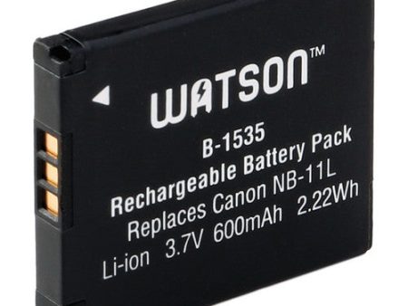 Watson NB-11L Lithium-Ion Battery Pack (3.7V, 600mAh) For Discount