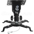 Cheetah Mounts Universal Projector Ceiling Mount Includes a 27" Adjustable Extension Pole and a Twisted Veins 15  HDMI Cable Fashion