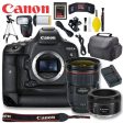 Canon EOS-1D X Mark III DSLR Camera with Canon EF 24-70mm f 2.8L II USM | Canon EF 50 F 1.8 STM Lens Supreme Bundle Online