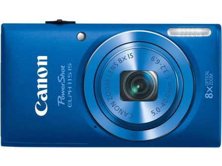 Canon PowerShot ELPH 115 16MP Digital Camera (Blue) Supply