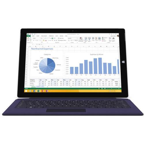 Microsoft Surface Pro 3 Type Cover (Purple) Online now