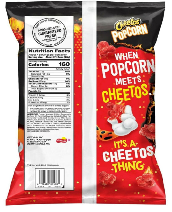 Cheetos Flamin  Hot Popcorn Online Sale