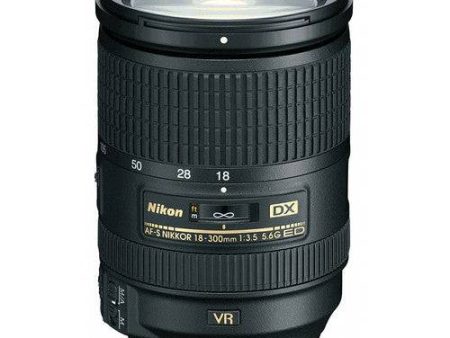 Nikon AF-S DX NIKKOR 18-300mm f 3.5-5.6G ED VR Lens For Cheap