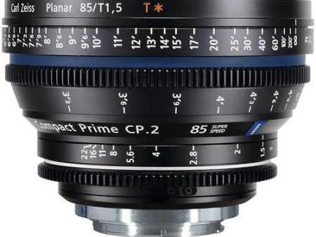 Zeiss Compact Prime CP.2 85mm T1.5 Super Speed EF Mount with Imperial Markings Online