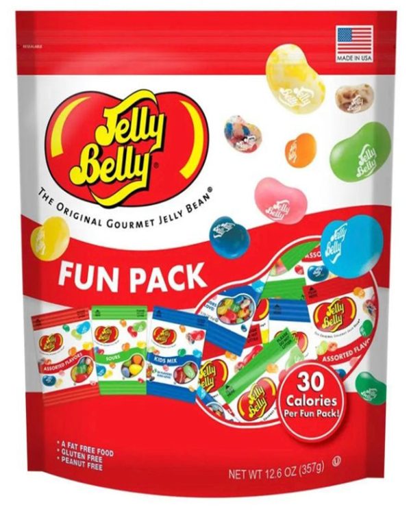 Jelly Belly, Assorted, Sours and Kids Mix Fun Pack Candy For Sale