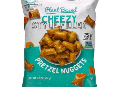 Pretzel Nuggets, Plant Based, Cheezy Style Filled For Cheap