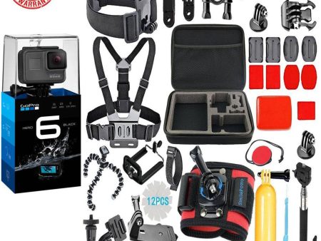 GoPro HERO6 Black W  Accessory Bundle Set For Discount