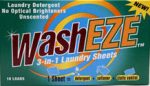 WashEZE Unscented 40 Count (Great Value) on Sale